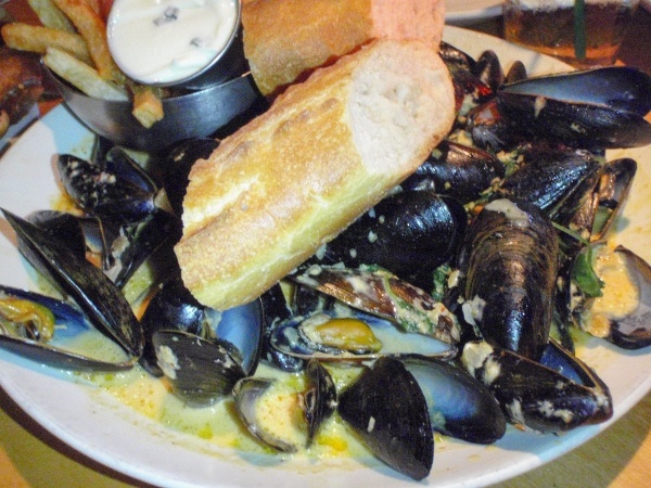 Mussels at Point Brugge Cafe in Pittsburgh