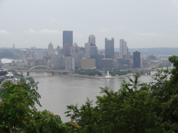 Pittsburgh from the West End Overlook