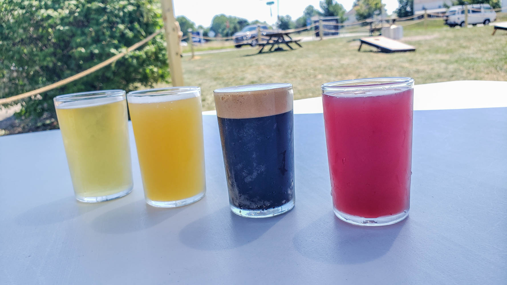 Flight at Union Brothers Brewing