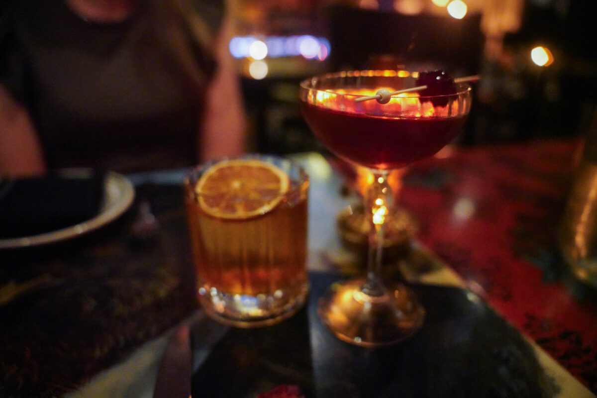 Cocktails at Butcher and the Rye