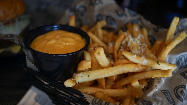 Truffle Cheese Whiz Fries at BRGR