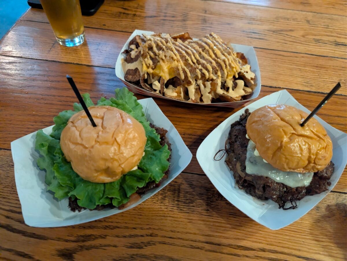 Off the Press Burger