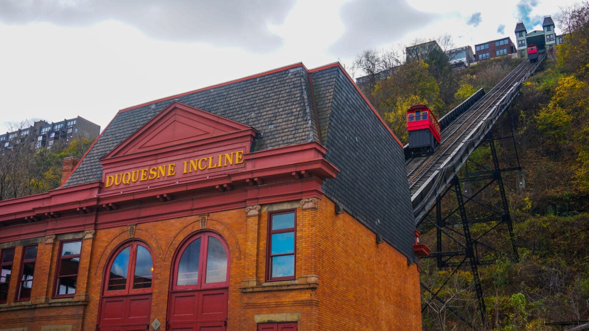 Duquesne Incline from the Lower Station Duquesne Incline from the Lower Station