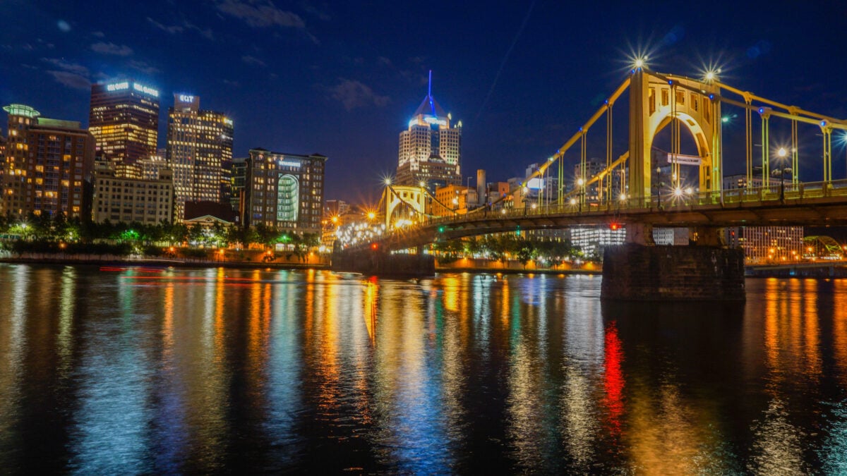 Pittsburgh from the North Shore River Trail Pittsburgh from the North Shore River Trail