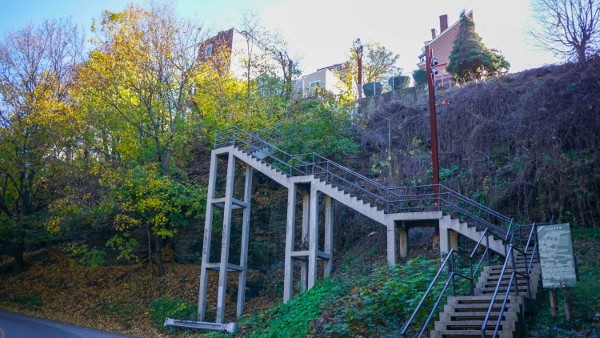 Staircase on S. 18th Street in South Side, Pittsburgh