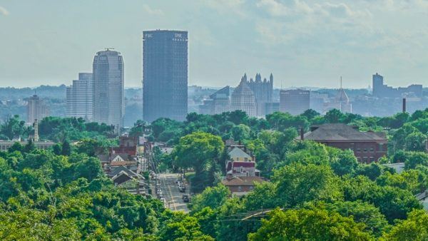 Pittsburgh from the Robert E Williams Memorial Park