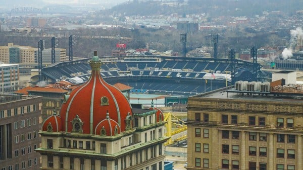 PNC Park from Ollie's Gastropub