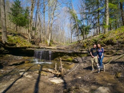 Settlers Cabin Park – An Easy Hike to a Mini Waterfall