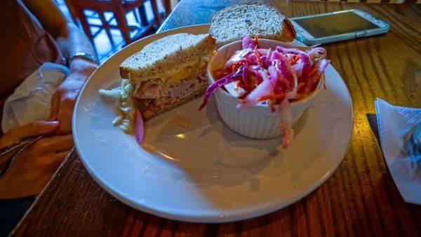 Sandwiches at Blue Dust