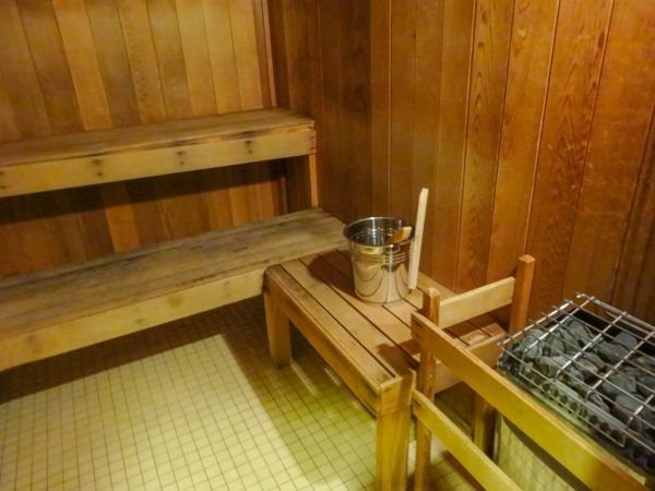 Sauna at the Hyatt Regency Pittsburgh Airport