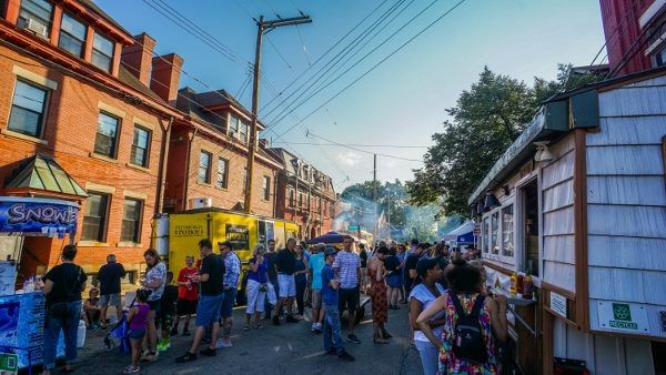 Food Trucks at the North Side Music Festival