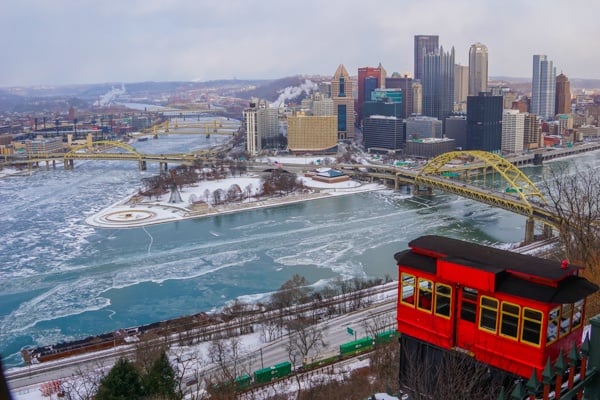 Three Rivers In Pittsburgh 19 Photos of Pittsburgh's Frozen Rivers to Make You Freeze