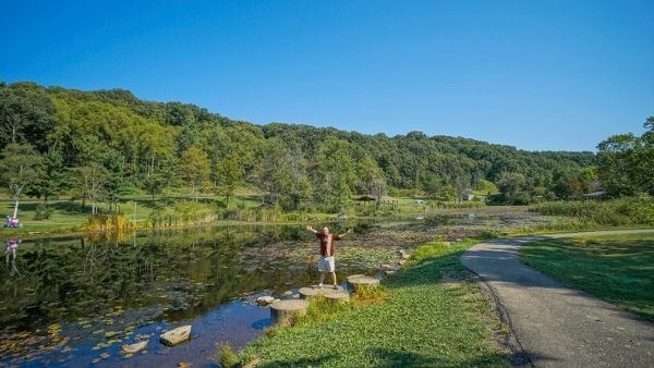Deer Lakes Park is one of the prettiest parks in Allegheny County