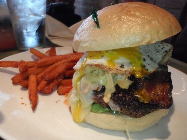 The Kaya Burger is one of the best burgers in Pittsburgh