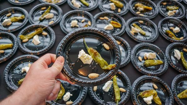 Dinette Offers Shishito Peppers at the Event