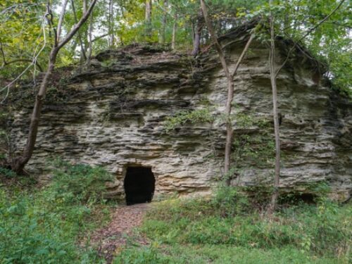 A Cave and Nike Missile Site at Montour Woods Conservation Area