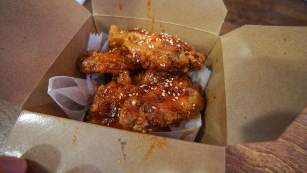Wings at Chick'n Bubbly