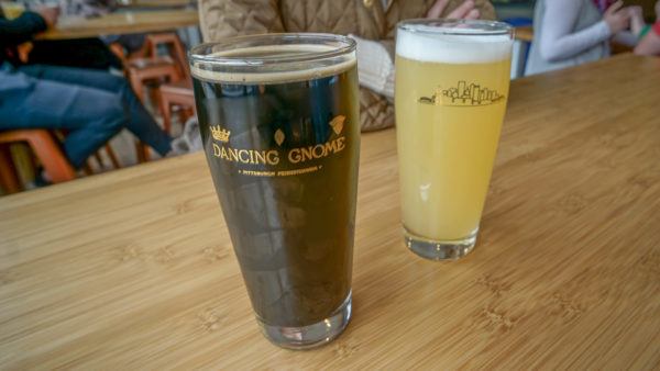 Wonka Stout and IPA from Dancing Gnome
