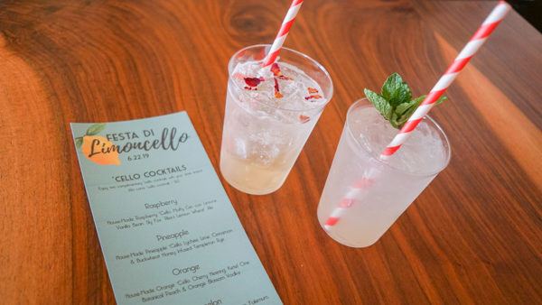 Cocktails at the Limoncello Festival in Pittsburgh