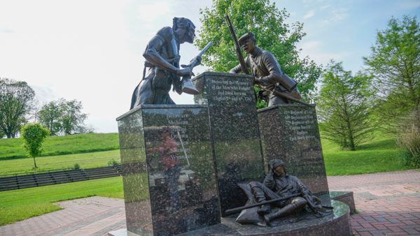 Bushy Run Battlefield Memorial Statue