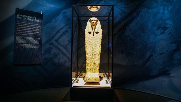 Egyptian sarcophagus in Pittsburgh