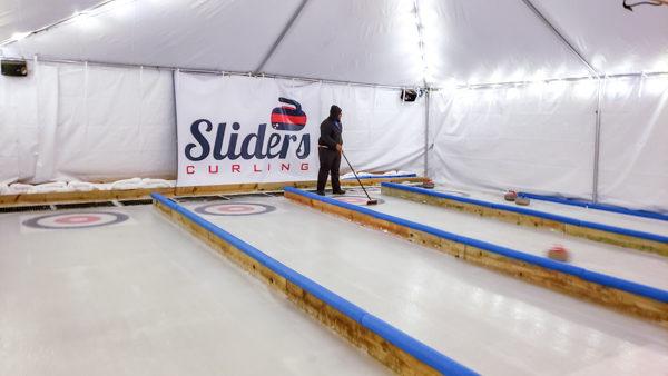 Ice Curling at Sliders Curling in Millvale
