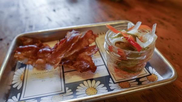 Bacon and Filipino Pickled Vegetables