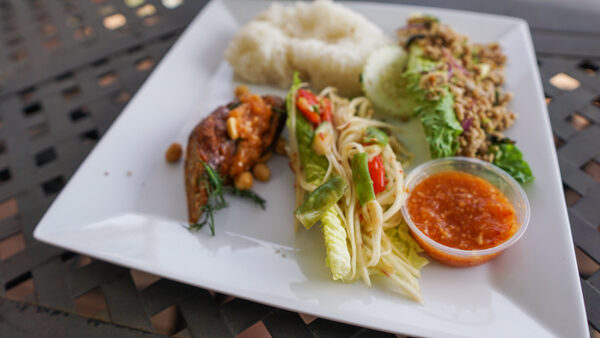Plate Arranged at Home from Kiin Lao