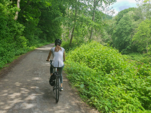 Exploring the Butler-Freeport Community Trail by Bike