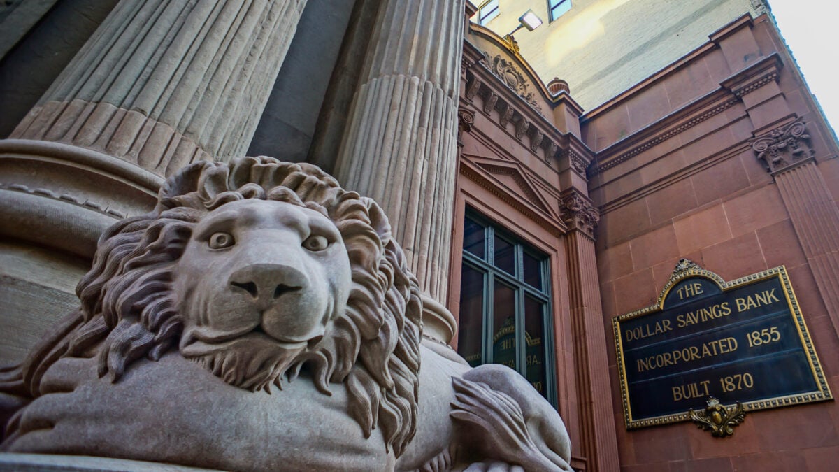 Dollar Bank Lions Dollar Bank Lions