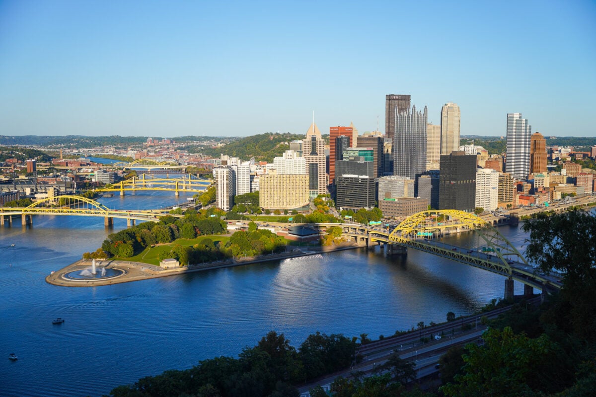Pittsburgh from Mount Washington Pittsburgh from Mount Washington