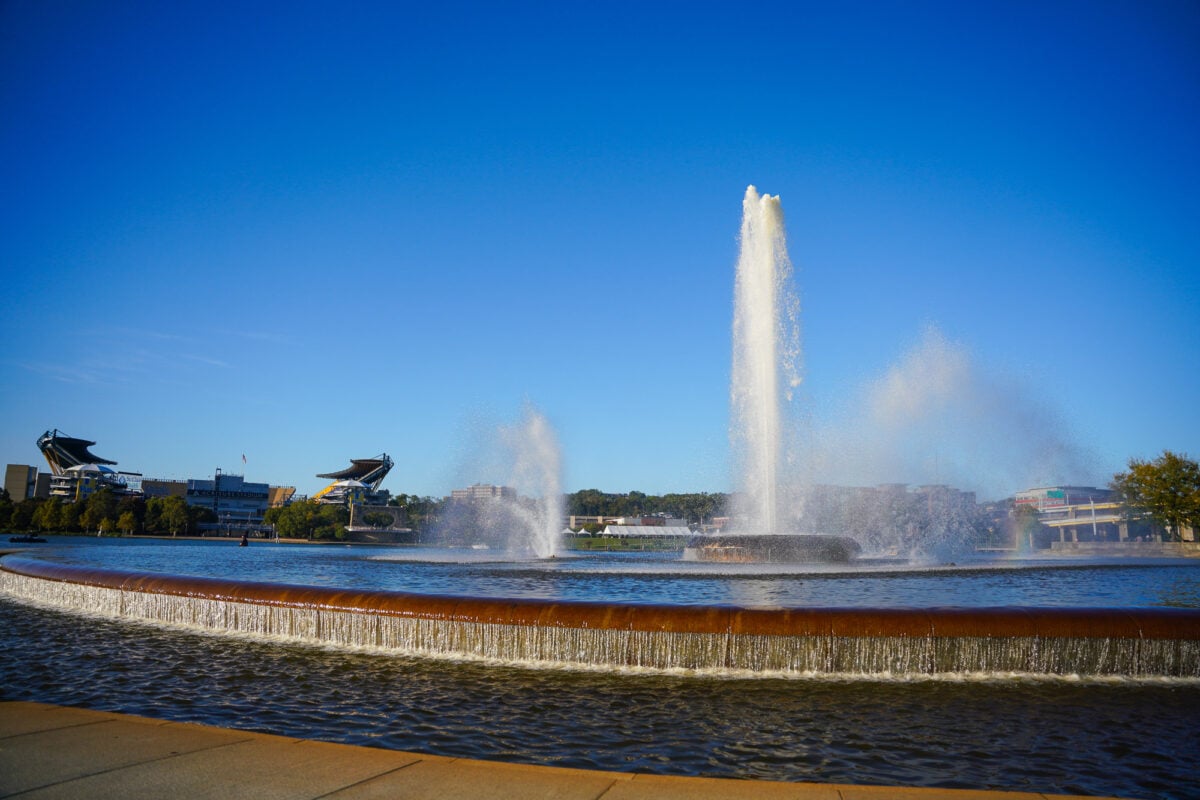 Point State Park Fountain Point State Park Fountain