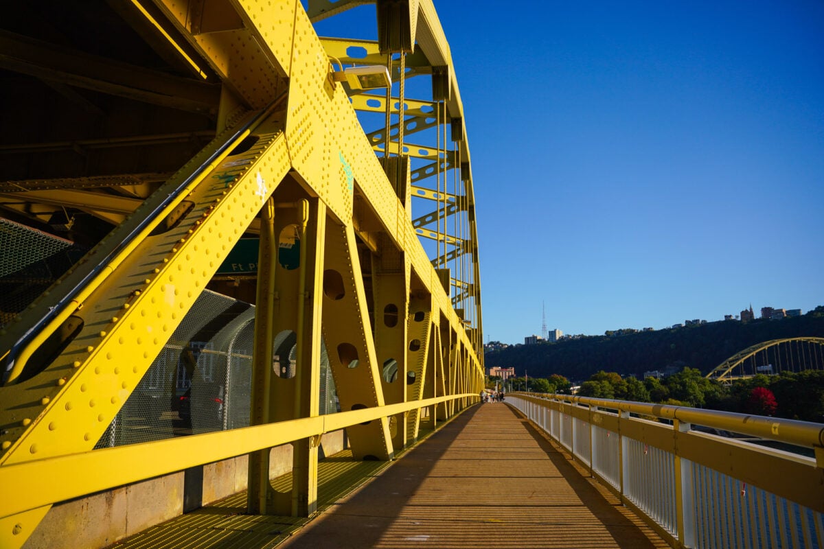 Fort Duquesne Bridge Walkway Fort Duquesne Bridge Walkway