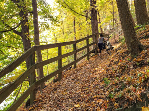 The West Penn Trail is a Challenge for Bikers, But Great for a Walk