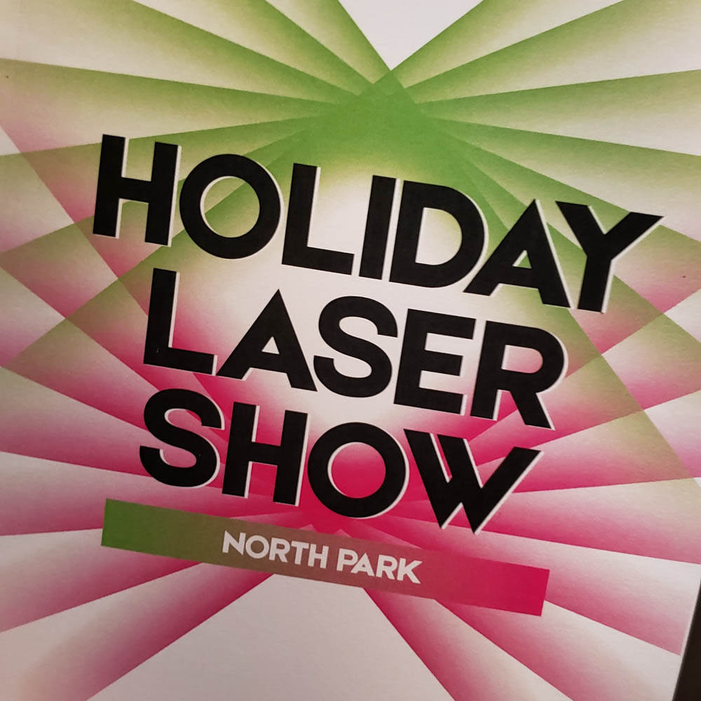 North Park Laser LIght Show