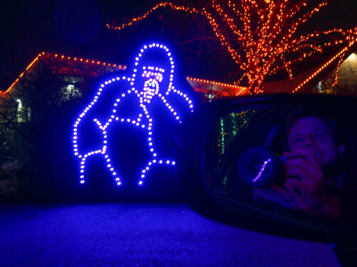 Enjoying Christmas at the Pittsburgh Zoo Lights Display