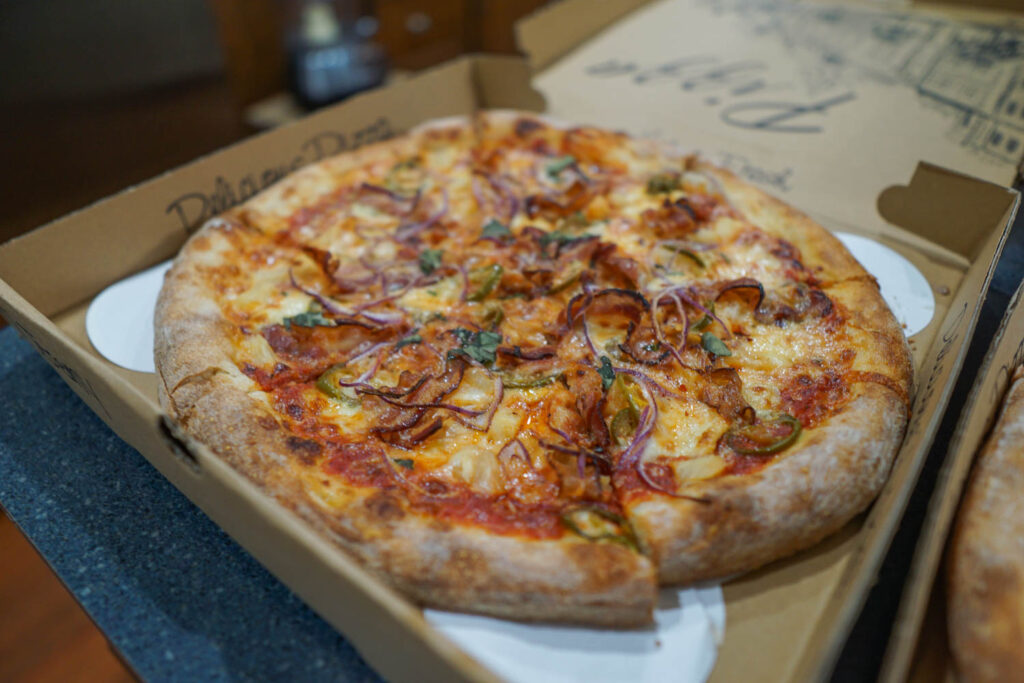 Pizza Lupo Review Giant Pies in the Heart of Lawrenceville