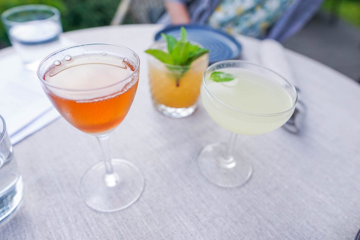 Drinks at Pusadee's Garden