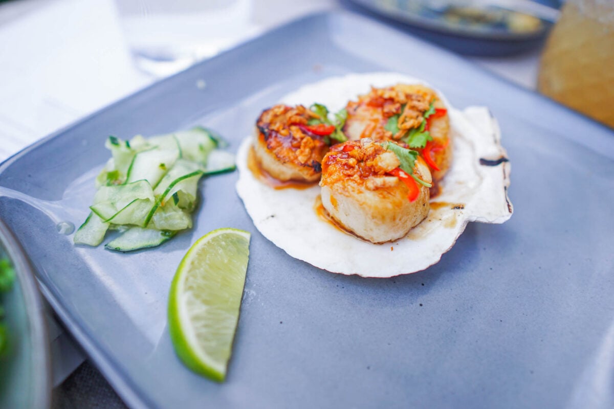 Grilled Scallops Grilled Scallops