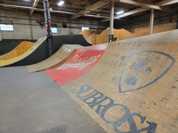 BMX Ramps at The Wheel Mill