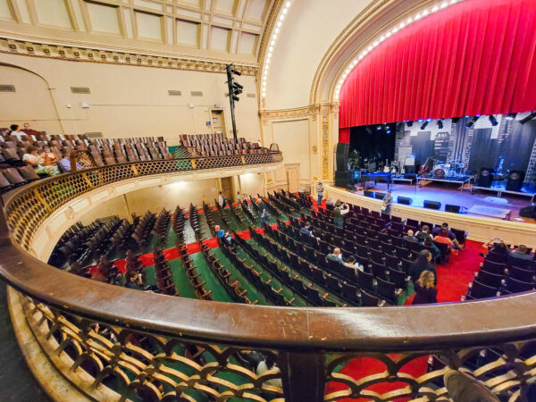 Seats at the Carnegie Music Hall of Homestead