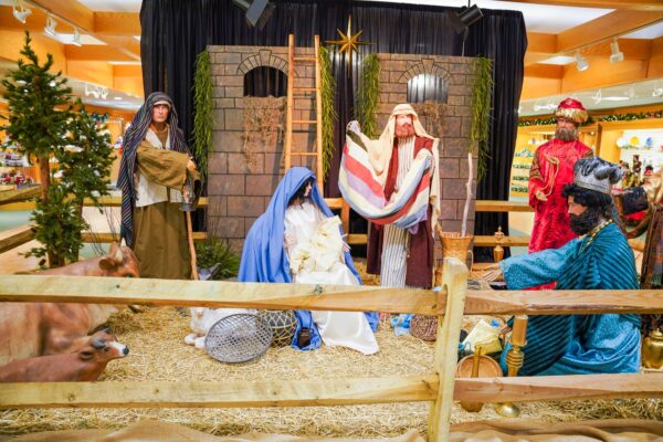 Nativity Scene at Oglebay Christmas