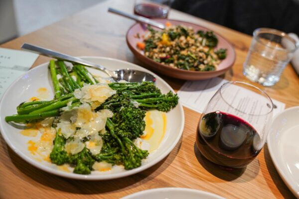 Broccolini and Grain Salad at Alta Via Pizza in Bakery Square
