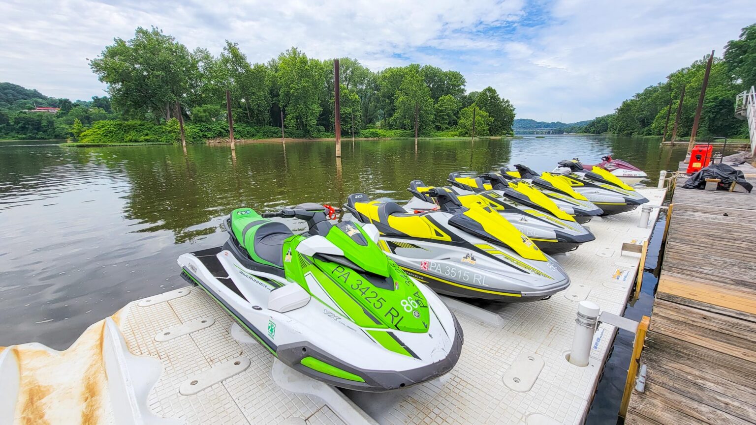 Taking a Jet Ski for a Spin With Steel City Jet Ski Rentals