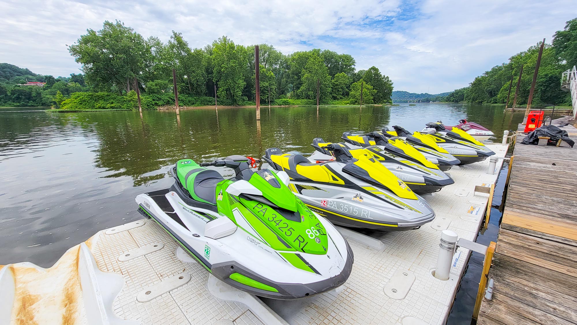Taking a Jet Ski for a Spin With Steel City Jet Ski Rentals