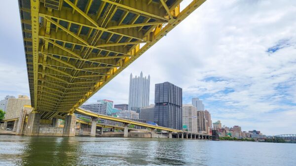 Underneath the Fort Pitt Bridge