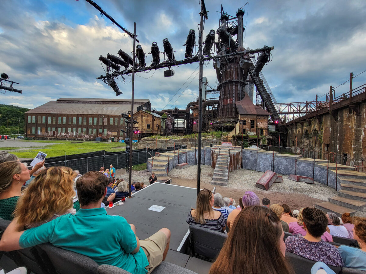 Hamlet at Carrie Furnace