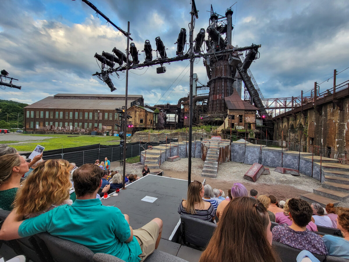Hamlet at Carrie Furnace