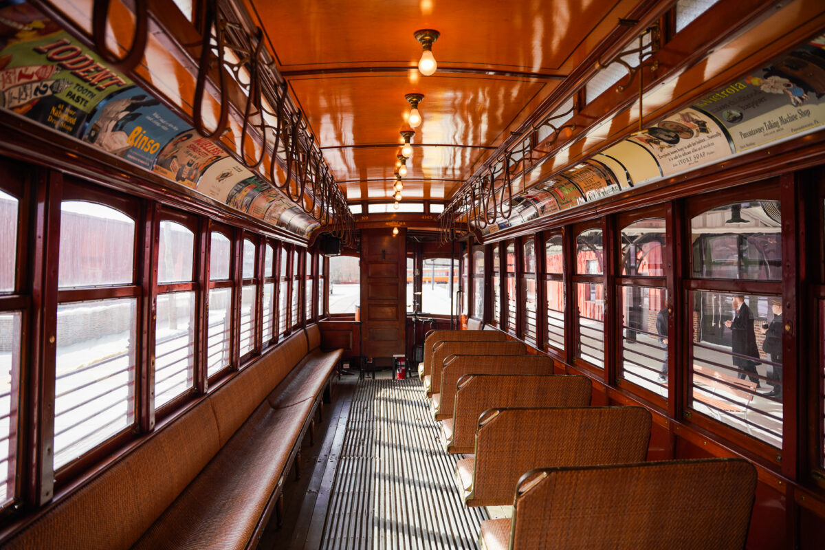 Inside a 100 Year Old Trolley