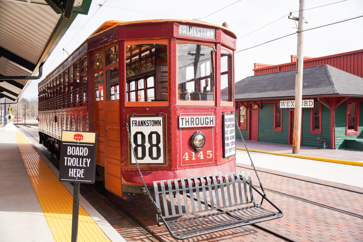 Ride a Trolley at the Pennsylvania Trolley Museum